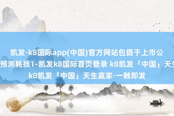 凯发·k8国际app(中国)官方网站包摄于上市公司推进的净利润预测耗损1-凯发k8国际首页登录 k8凯发「中国」天生赢家·一触即发